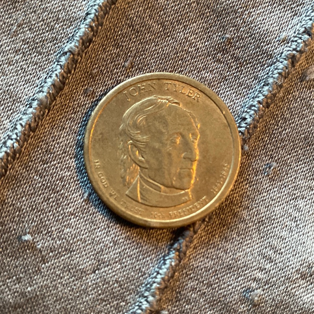 pre-owned 1841-1845 coin dollar